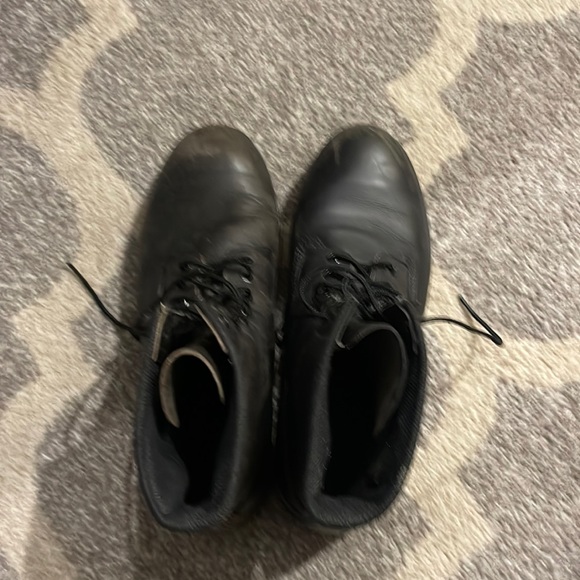 Timberland Men Basic Insulated Waterproof Black Leather Lace Boots sz 11 - Picture 1 of 3